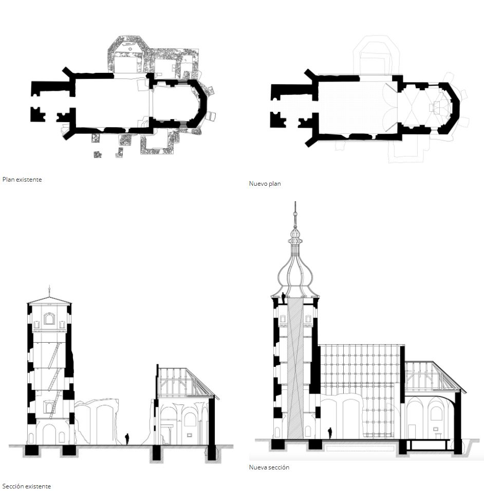 Restauración de la Iglesia de San Martín de Croacia con la ayuda de Archicad y BIMx inge 3d 3